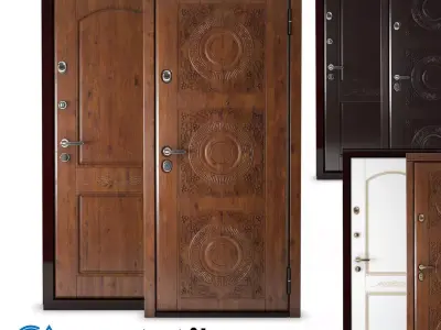 The front door Milano 3D model