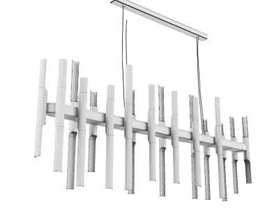 Chandelier FLUTE by RV Astley 3D model