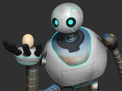 Roz - The Wild Robot 3D print model