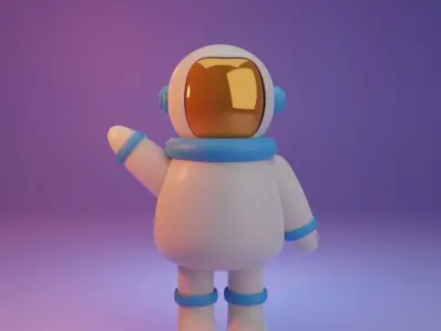 Astra Sci-Fi Model Low-poly 3D model