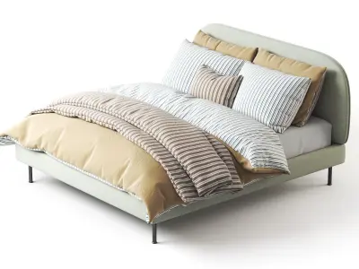 IKEA VADHEIM bed 3D model