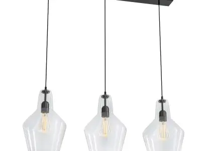 HUDSON CONE PENDANTS 3D model