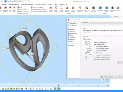 Modern Sculptural Adjustable Ring 3DM STL 3D print model get