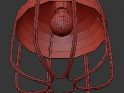 Tommaso cage pendant light 3D model