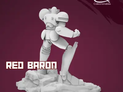 Red Baron FULL FIGURE 3D print model