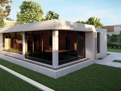 Casa Scene-villa-modern house 3D model