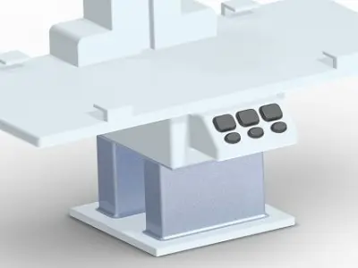 Stylish X-Ray Machine 3D print model