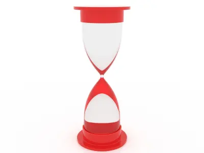 Hourglass Free low-poly 3D model