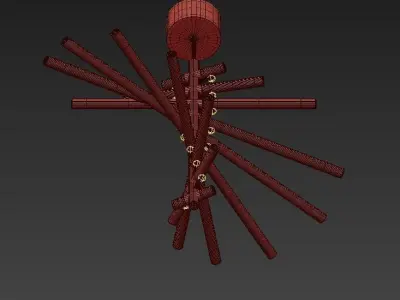 Eos Chandelier 3D model