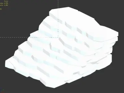 Tongtianhe - ice stone 05 3D model