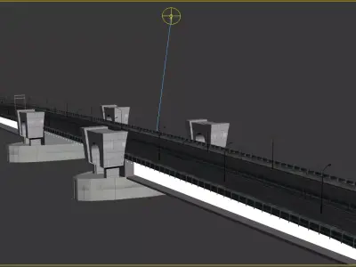 bridge  3d model 3D model