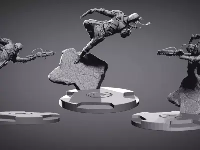 DEATH STROKE 3D print model