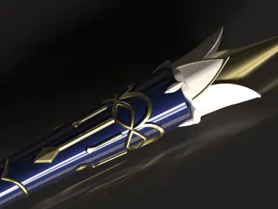 Genshin Impact - Song of Broken Pines - 3d file stl 3D print model