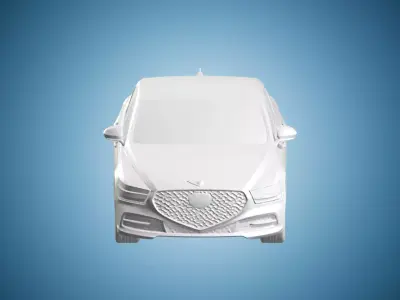 Genesis G80 Sedan Car 3D print model