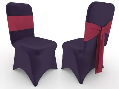 Collection Banquet Chair 18 3D Model Pack