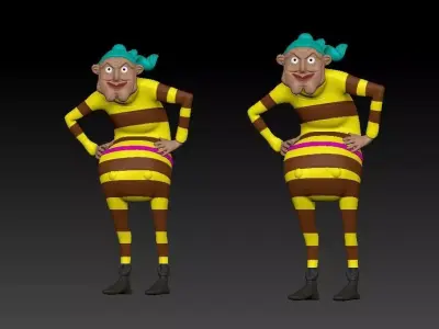 Blumarine - Roger Pirates - One piece 3D print model