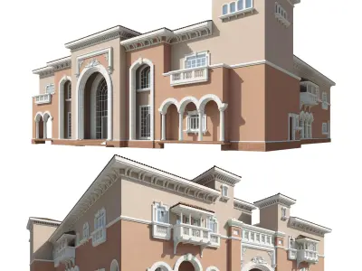 Royal Palace Design 023 3D model