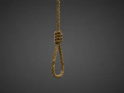 Hangman Low Poly Low-poly 3D model