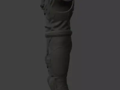 Astronaut Spacesuit 3D Model 3D model