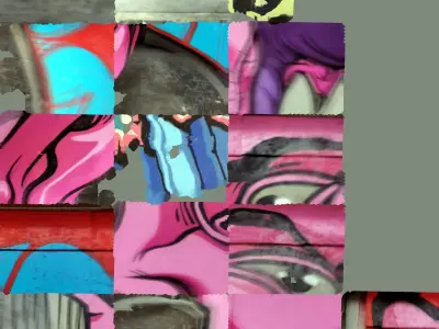 graffiti vampire 3d scan high quality 3D model