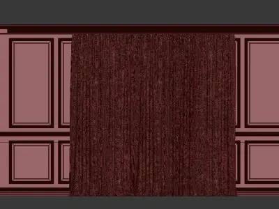 Curtain Set 69 3D model