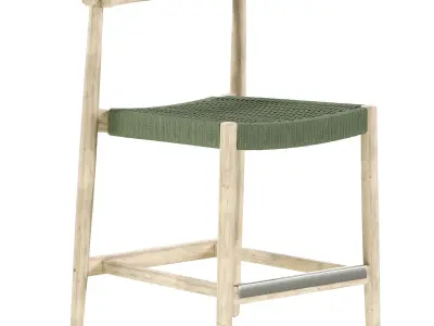 Nina bar chair 3D model