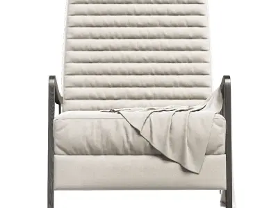 Chance Recliner in Various Colors Low-poly 3D model