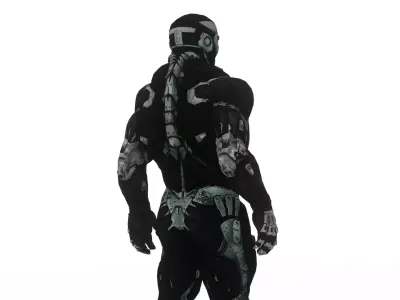 Crysis Nanosuit 2 3D Model  Ultimate Military Exosuit  Low-poly 3D model