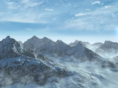  Terrain Mountain Range Lake Alaska 31 Landscape 