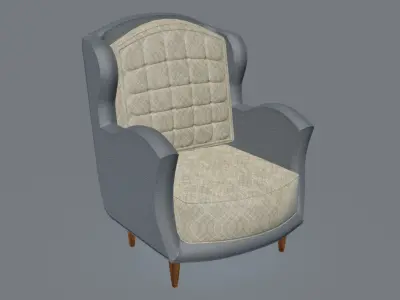 Gigi armchair 3D model