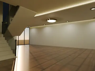 ground plus house 3D model