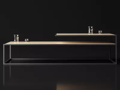 Coffee Table - High Quality Furniture 09 3D model