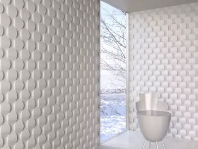 wall panel 115 AM147 3D model