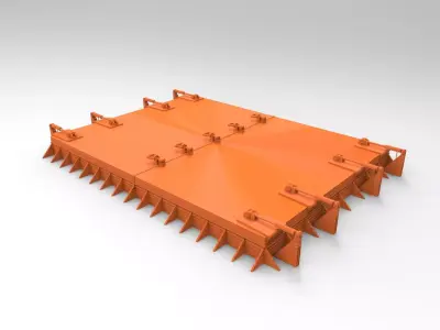 CARGO SHIP HATCH COVER 3D print model
