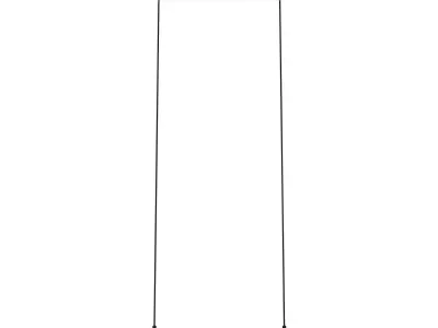 Modern LED Chandelier Ceiling Lamp 3D model 3