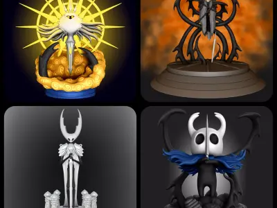 Hollow Knight pack 3D print model