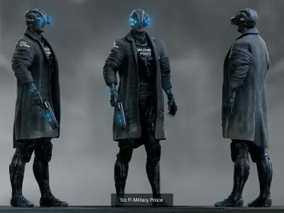 Sci Fi characters pack