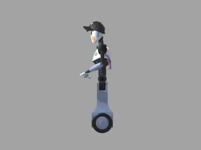 Security Bot - FNAF Security Breach Low-poly 3D model