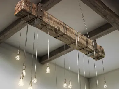 Ceiling lights 02 3D Model Pack