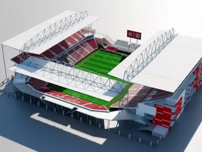 BMO Field 3D model