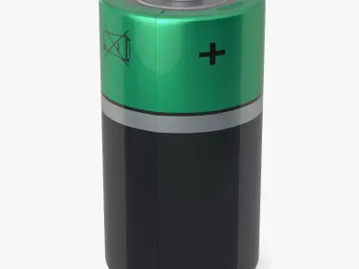 LR20 Battery 3D model