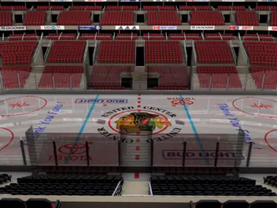 Ice Hockey Arena 3D model