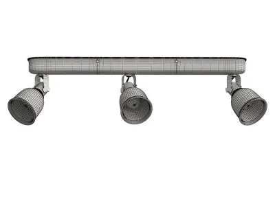 HEKTAR track lighting fixture 3D model