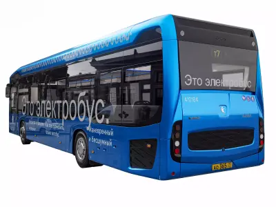 Electrobus Kamaz-6282 3D model