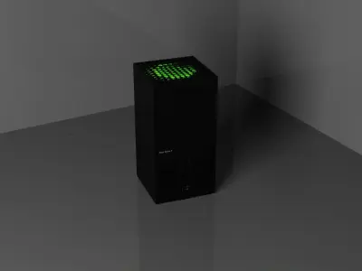 Xbox Series X Free 3D model