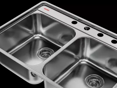 Sink Franke EVDAS801-20 3D model