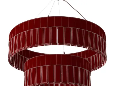 Solaris Twin Pendant by CTO Lighting 3D model