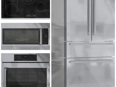 BOSCH Appliance Collection Set 01 3D model