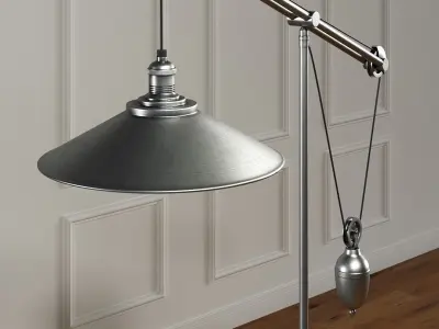 Arhaus Mina Floor Lamp 3D model