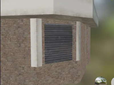 building 14 Low-poly 3D model buy